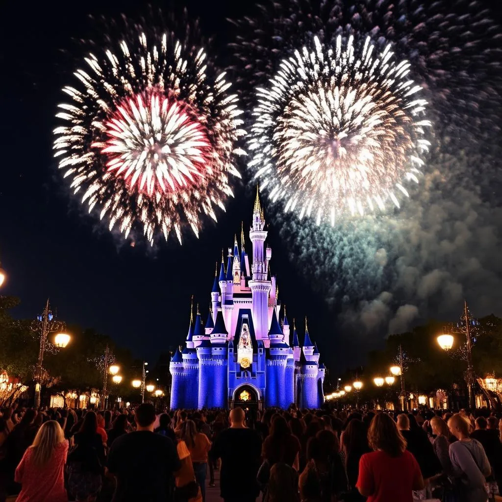 Disneyland Fireworks Show