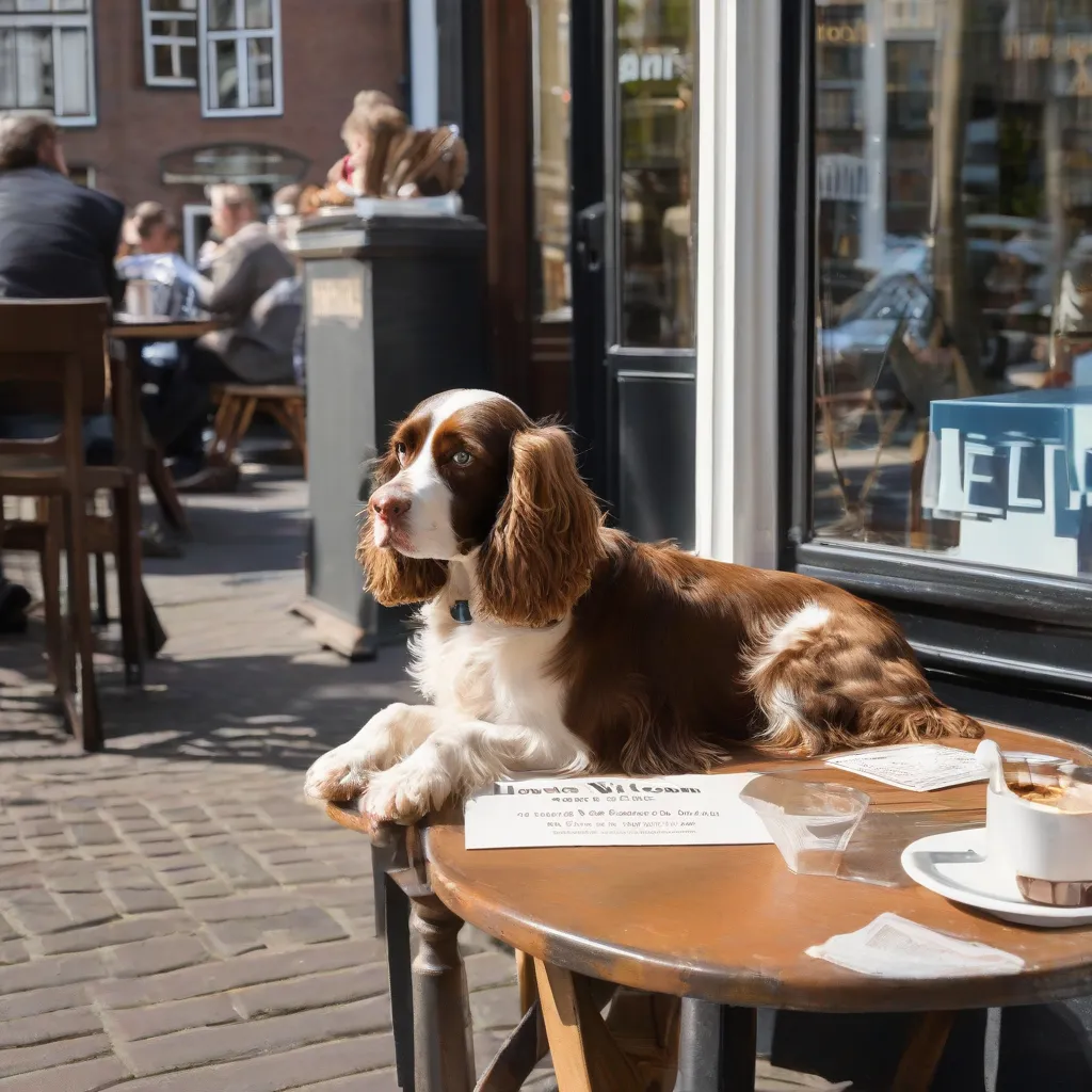 Dog-friendly Cafe in Amsterdam