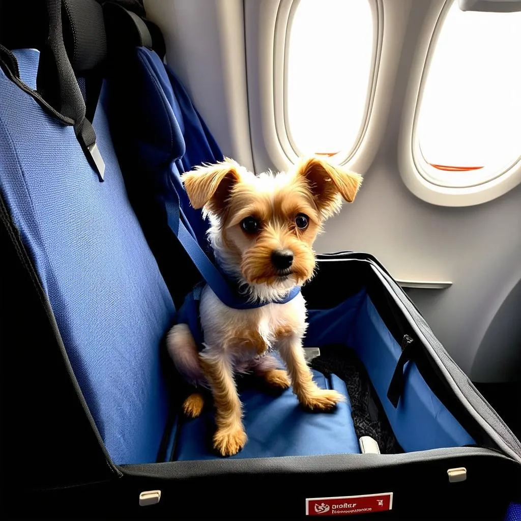 Dog in Cabin