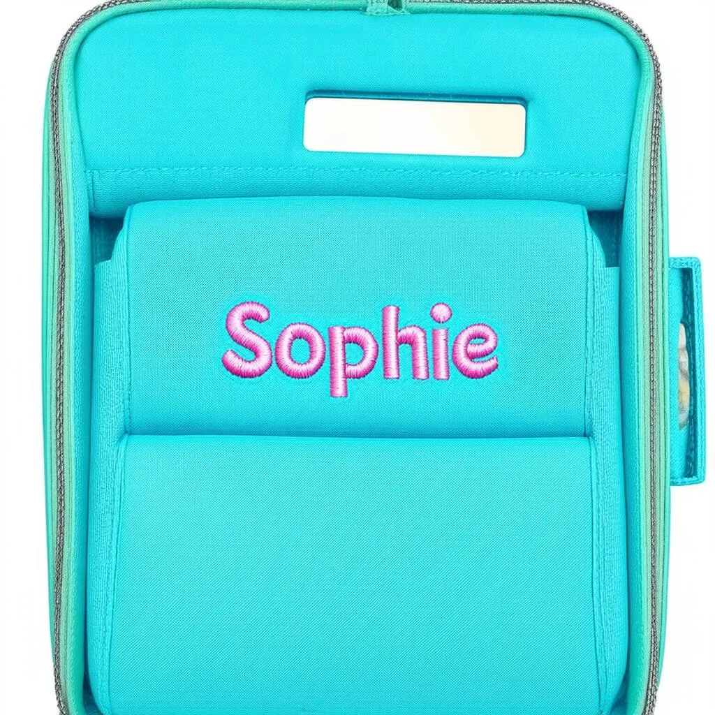 Personalized Doll Travel Organizer