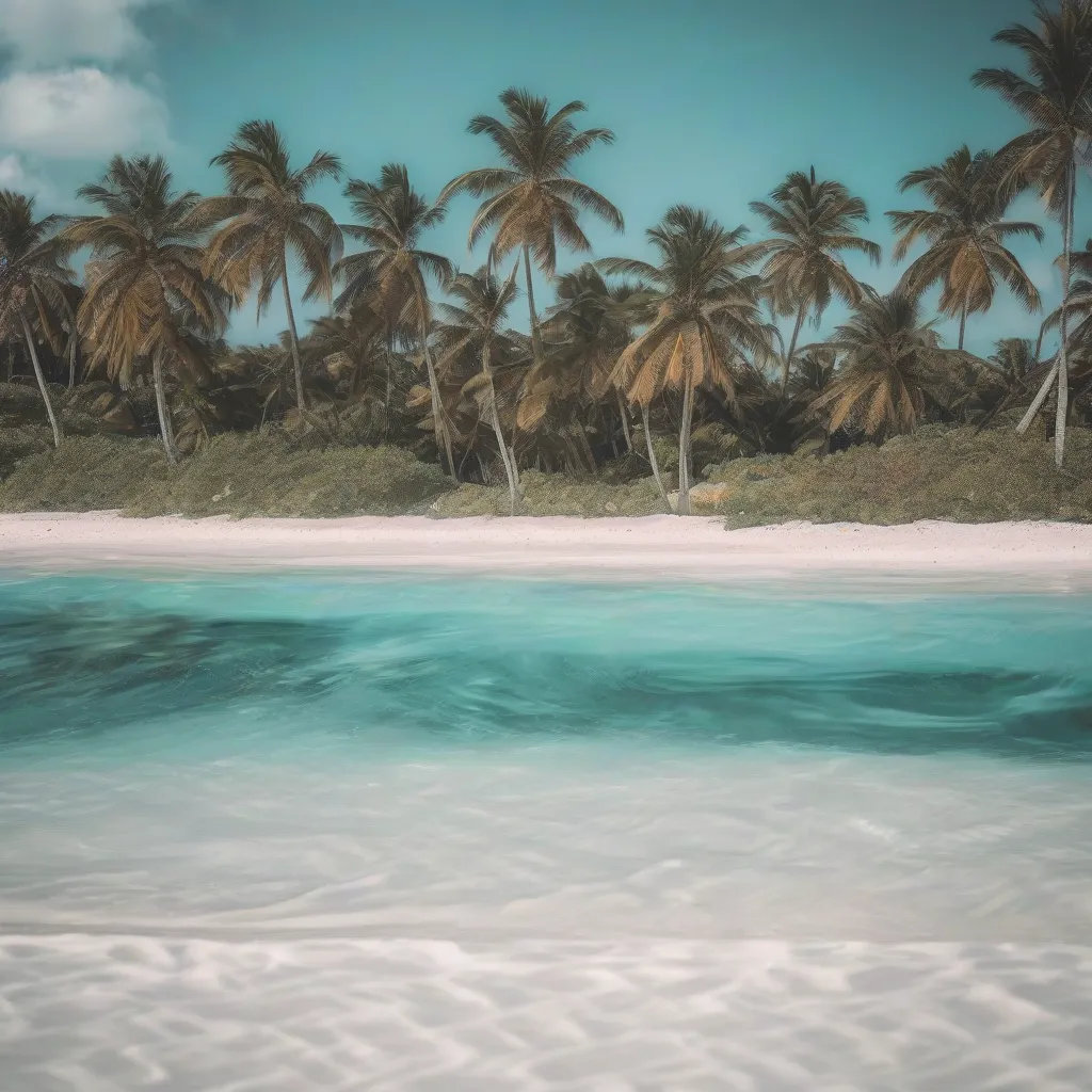 Pristine Beach in the Dominican Republic