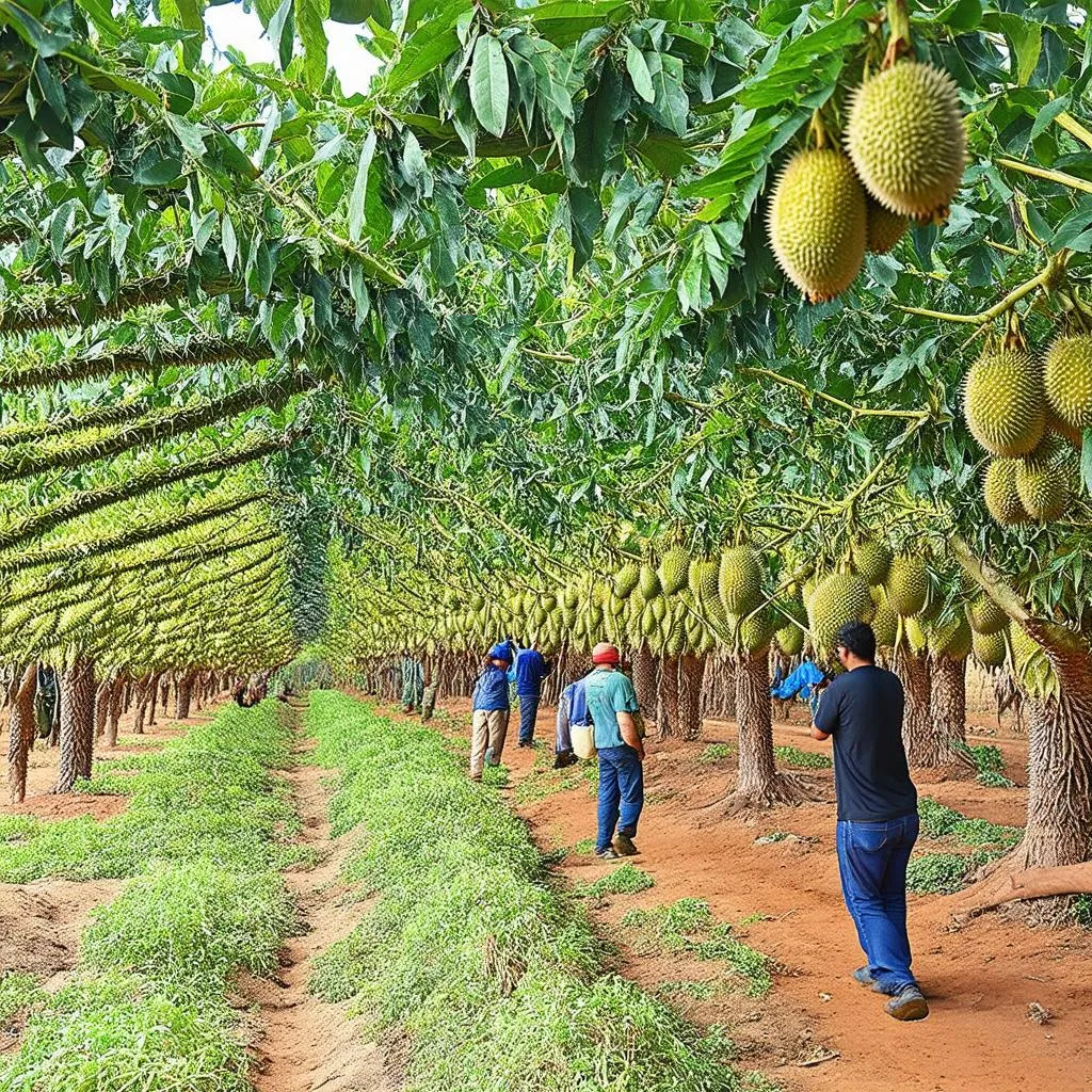 Durian farm