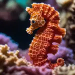 Dwarf Seahorse on Coral