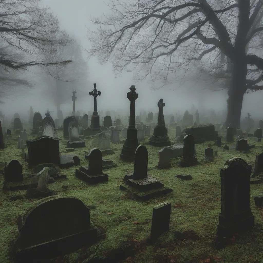 Eerie Graveyard