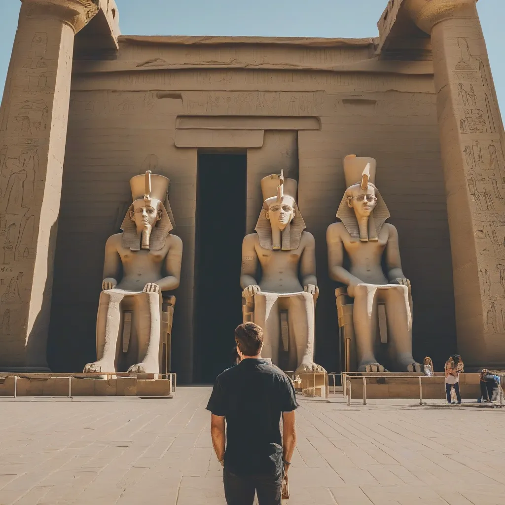 Luxor Temple Tourist