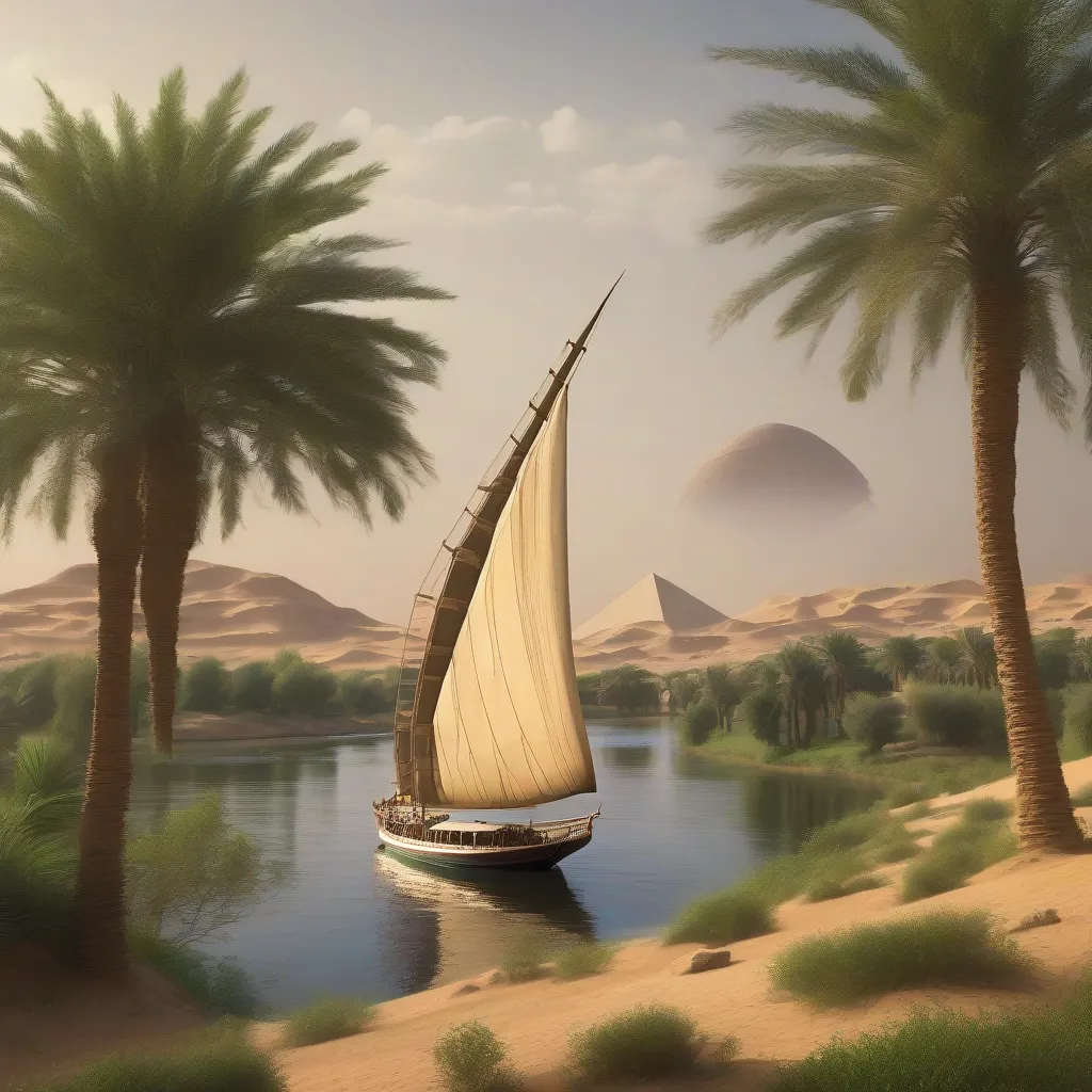 Sailing the Nile River