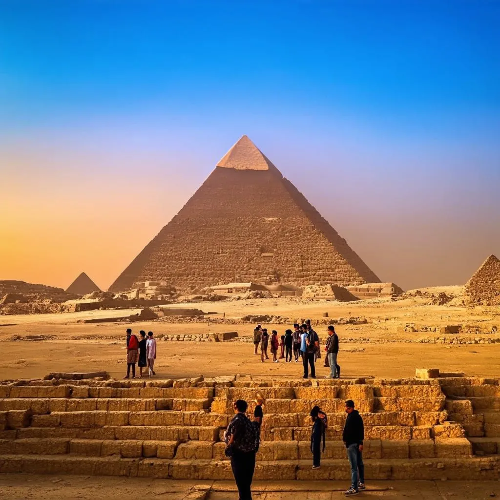 Egyptian Pyramids at Giza