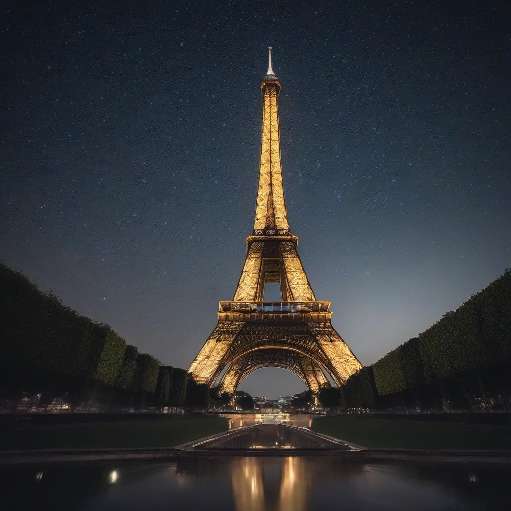 Eiffel Tower at Night