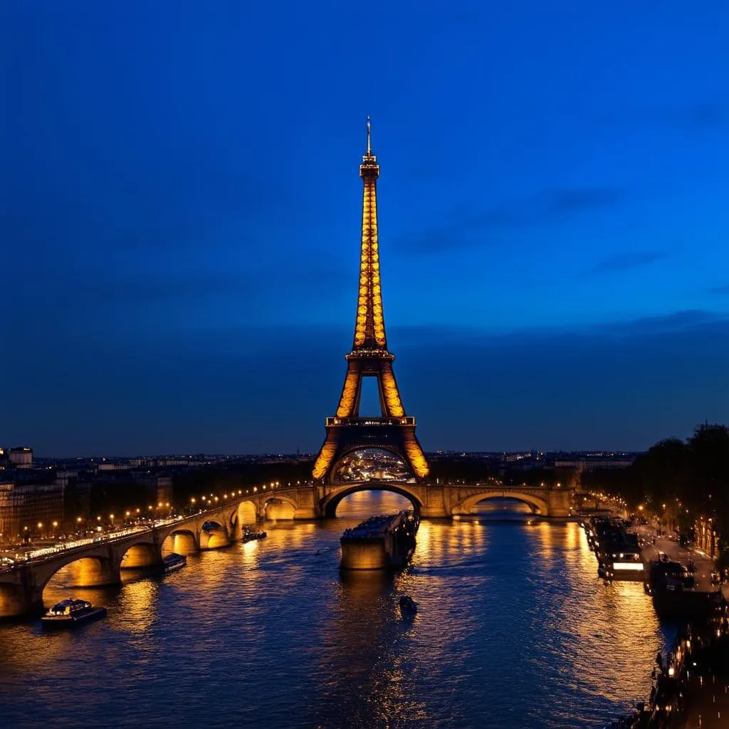 Paris at Dusk