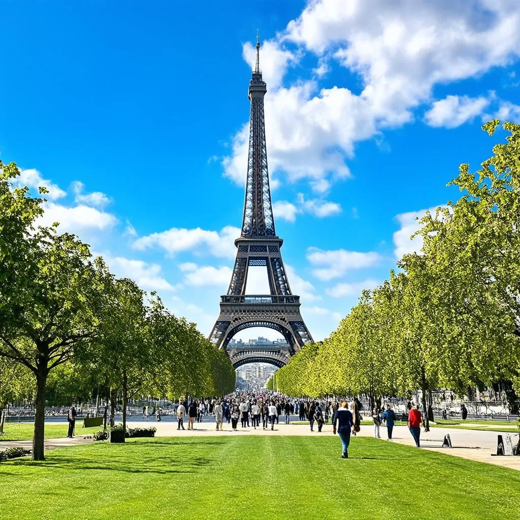 Eiffel Tower in Paris