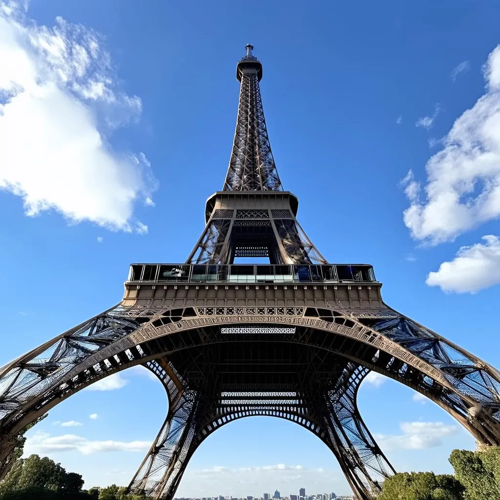 Eiffel Tower in Paris, France