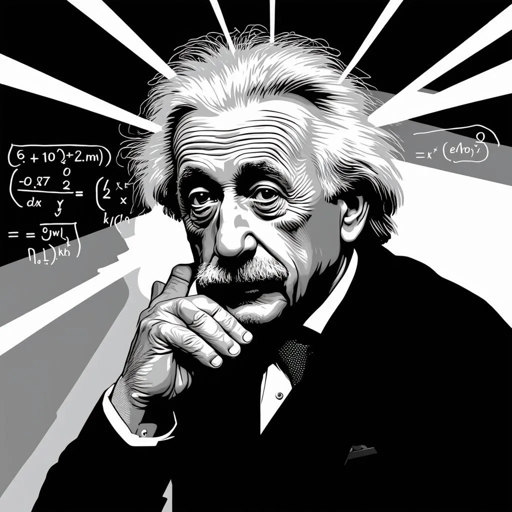 Einstein Thinking About Light