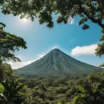 Volcanic View in El Salvador