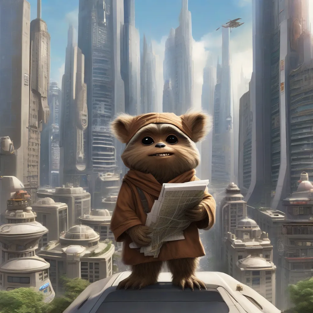 Ewok on Coruscant