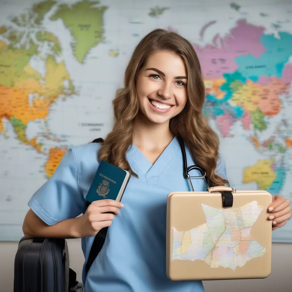 Excited New Grad Nurse Ready for Travel Nursing