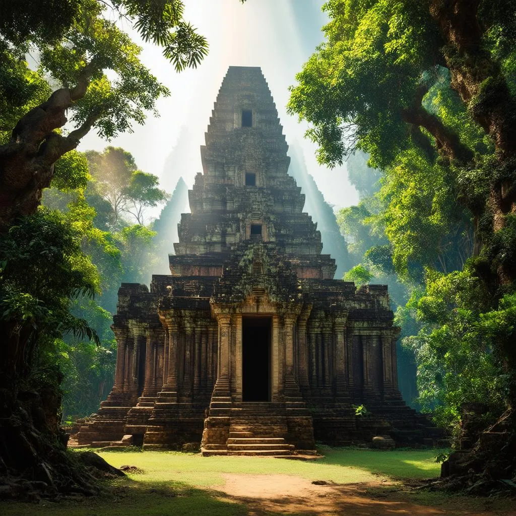 Discovering an Ancient Temple in the Jungle