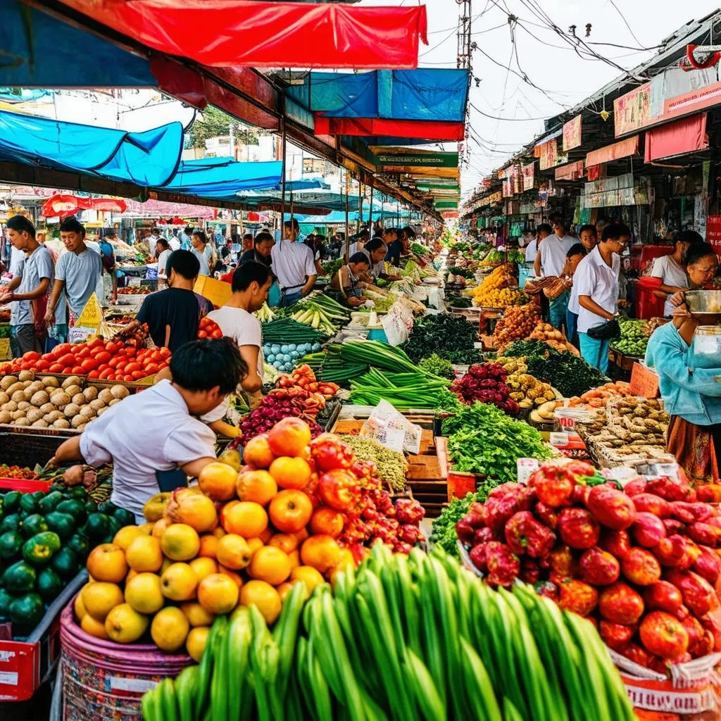 Exploring Local Market in Thailand