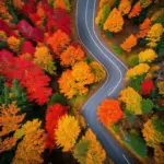 Scenic New England Fall Foliage