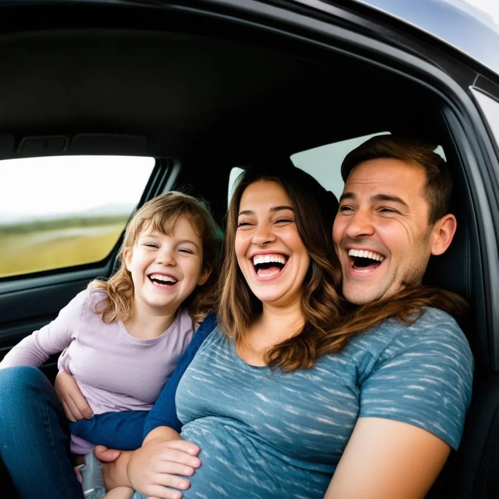 Family On a Roadtrip