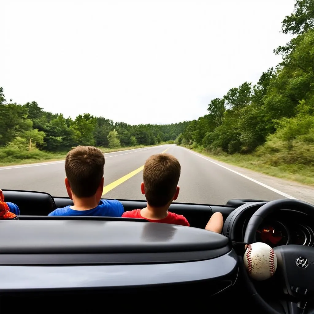 Family Road Trip for Baseball