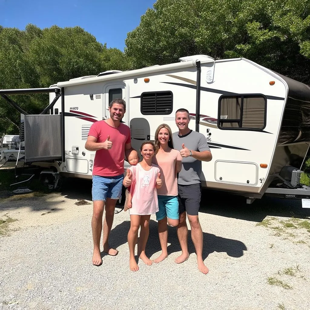 Family Travel Trailer Adventure