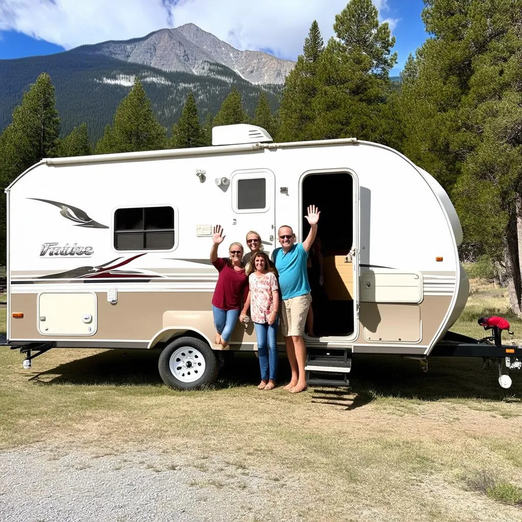 Family Travel Trailer Trip