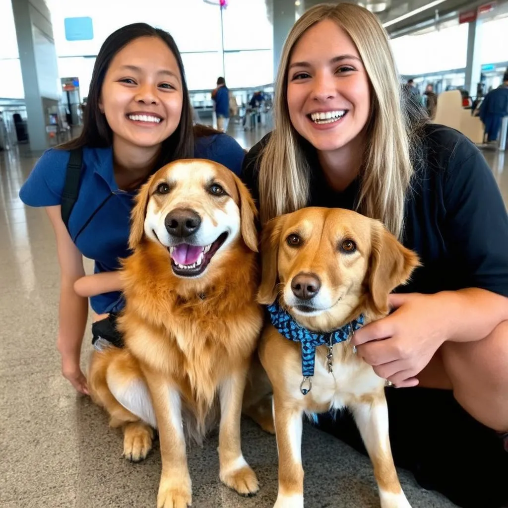 Family Traveling with Dog