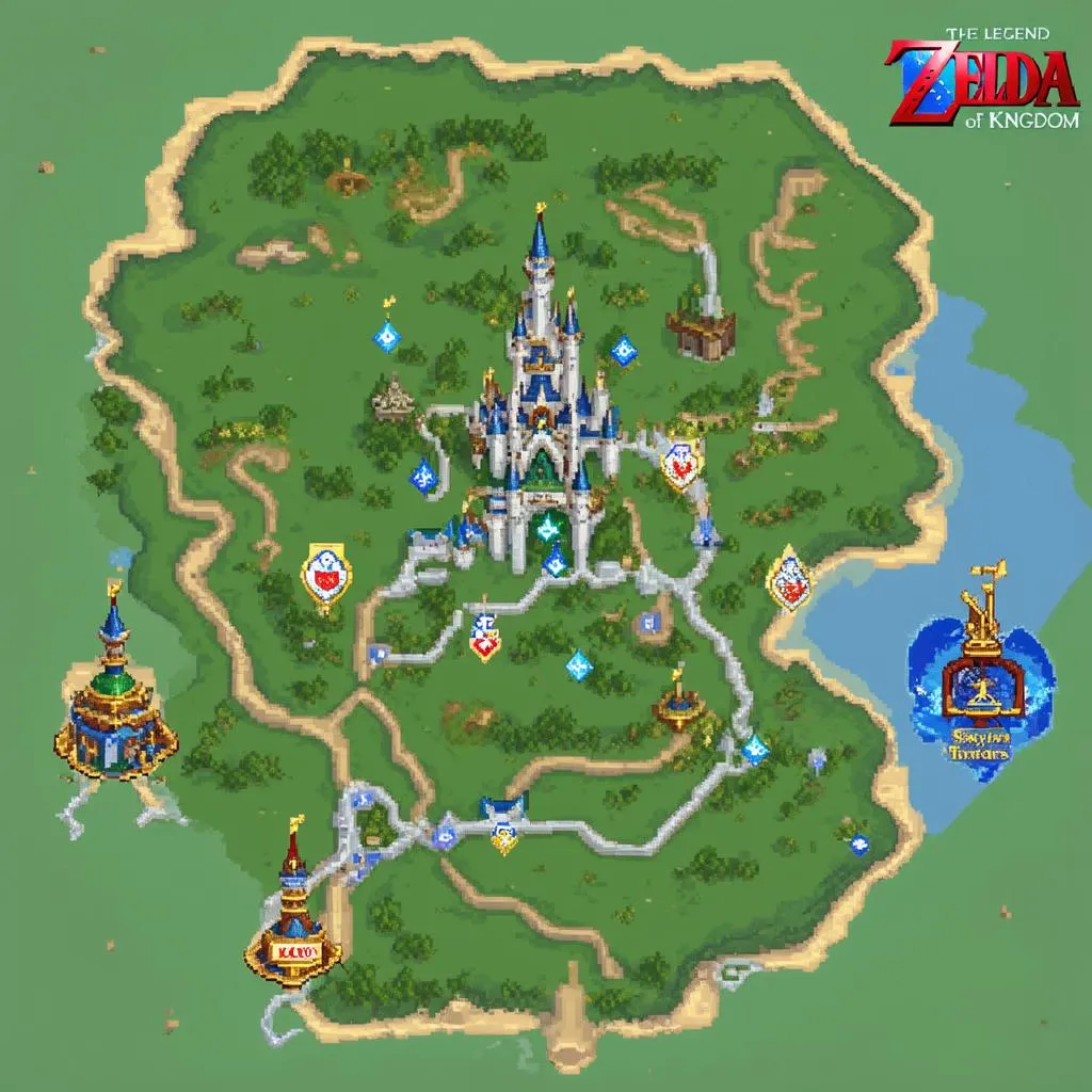 Fast Travel Map Tears of the Kingdom