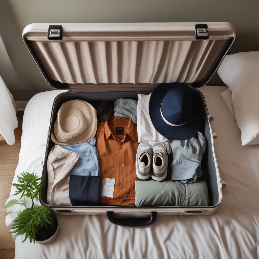 Packing for a trip with Feng Shui principles