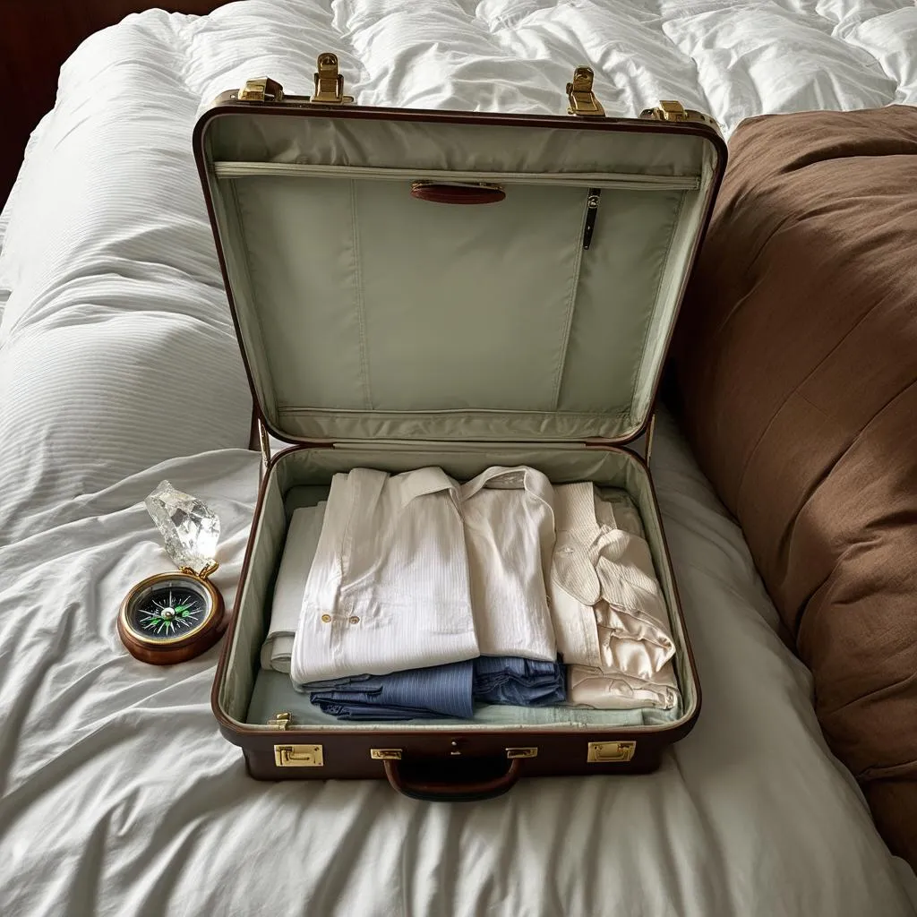 Packing a suitcase with Feng Shui principles in mind