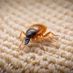 Flea on Carpet