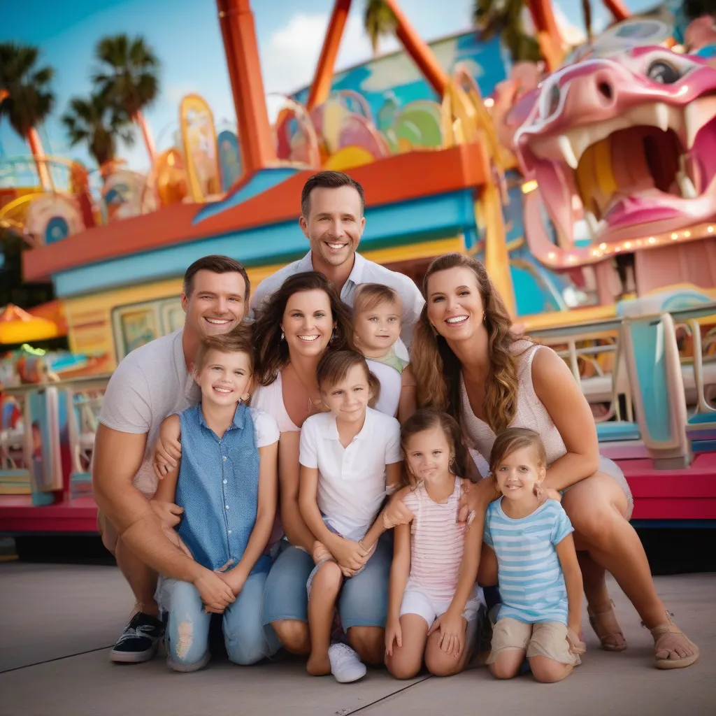 Family Fun at Florida Theme Park