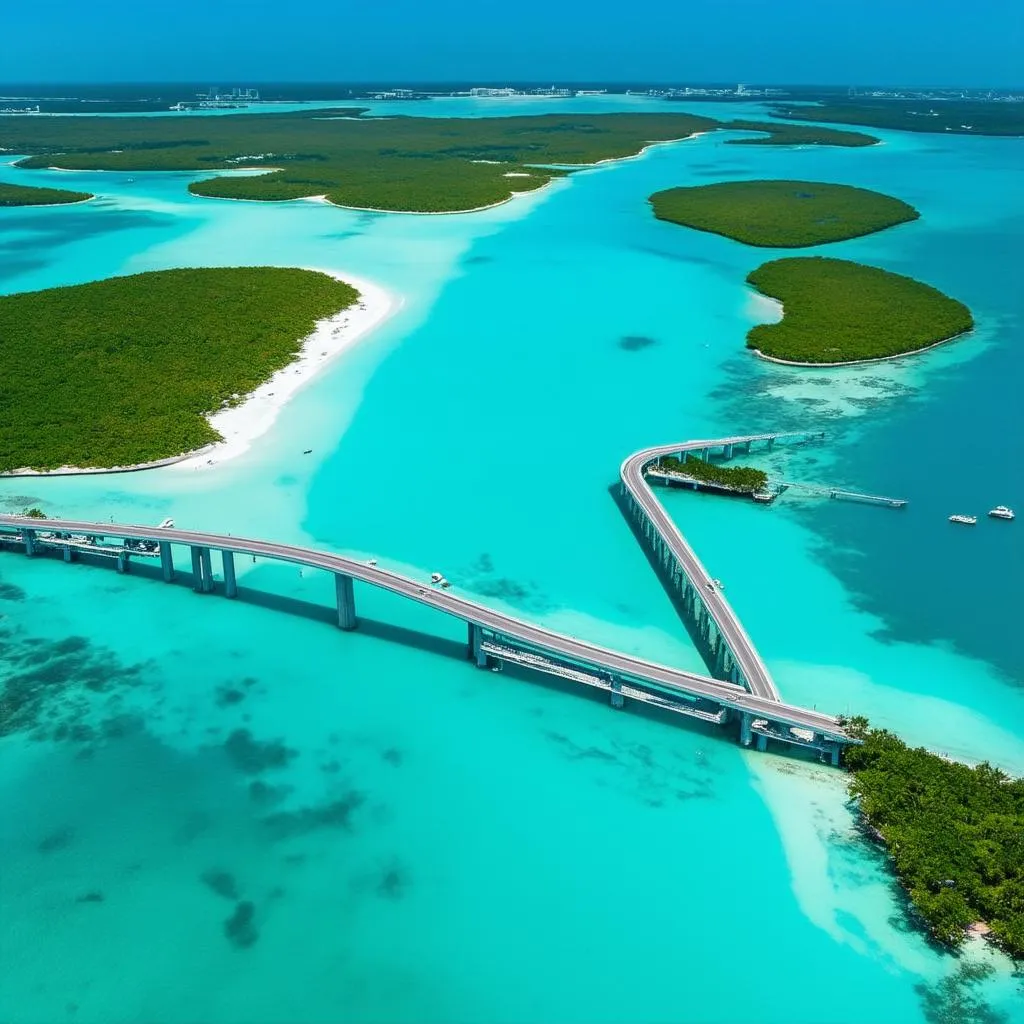 Florida Keys Aerial View