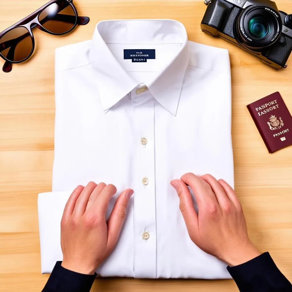 Master the Art of Folding a Button Down Shirt for Travel: Wrinkle-Free Packing Tips