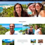 Foreign tour operator website