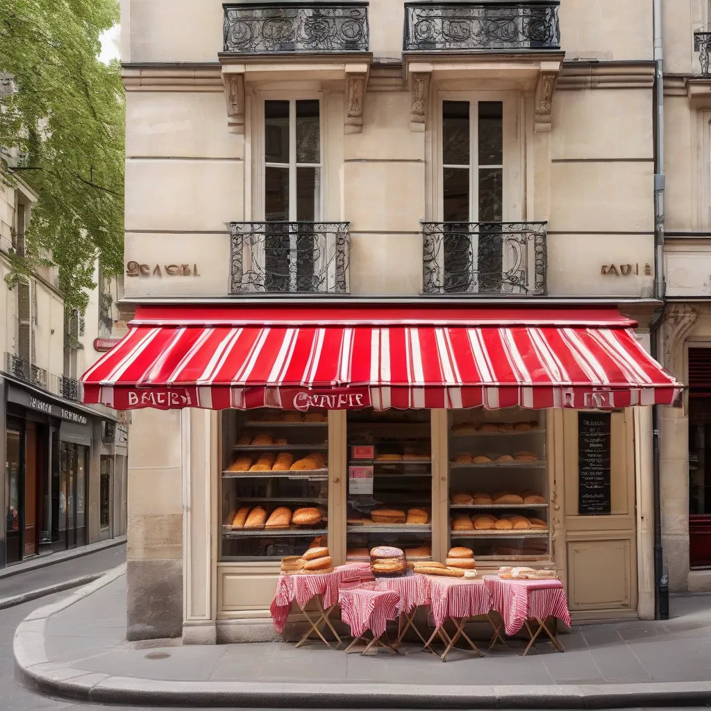 A charming French bakery in Paris