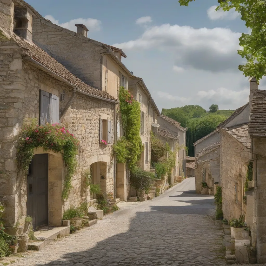 French Countryside Village