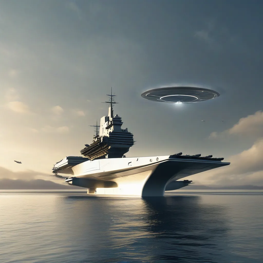 Futuristic Aircraft Carrier Design