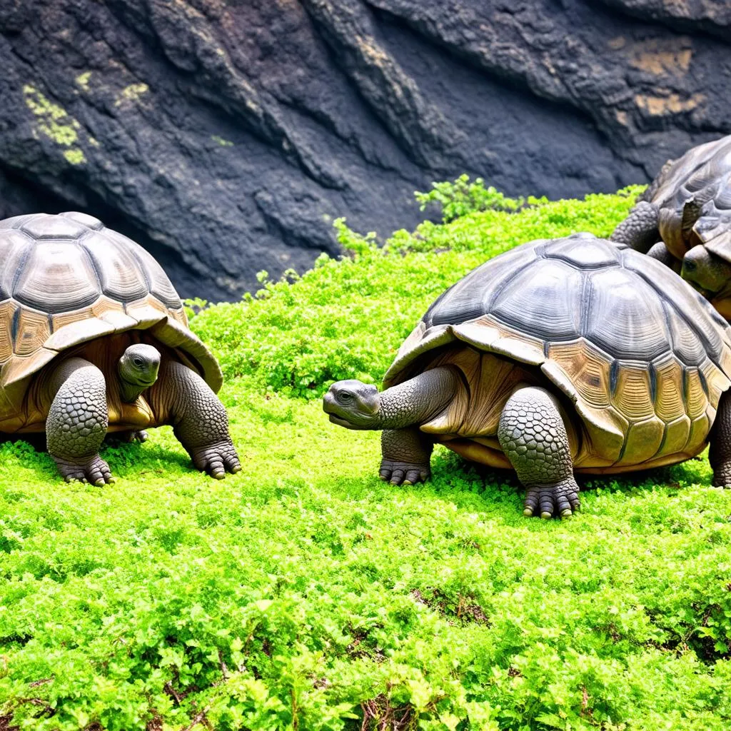 Giant Tortoises of the Galapagos