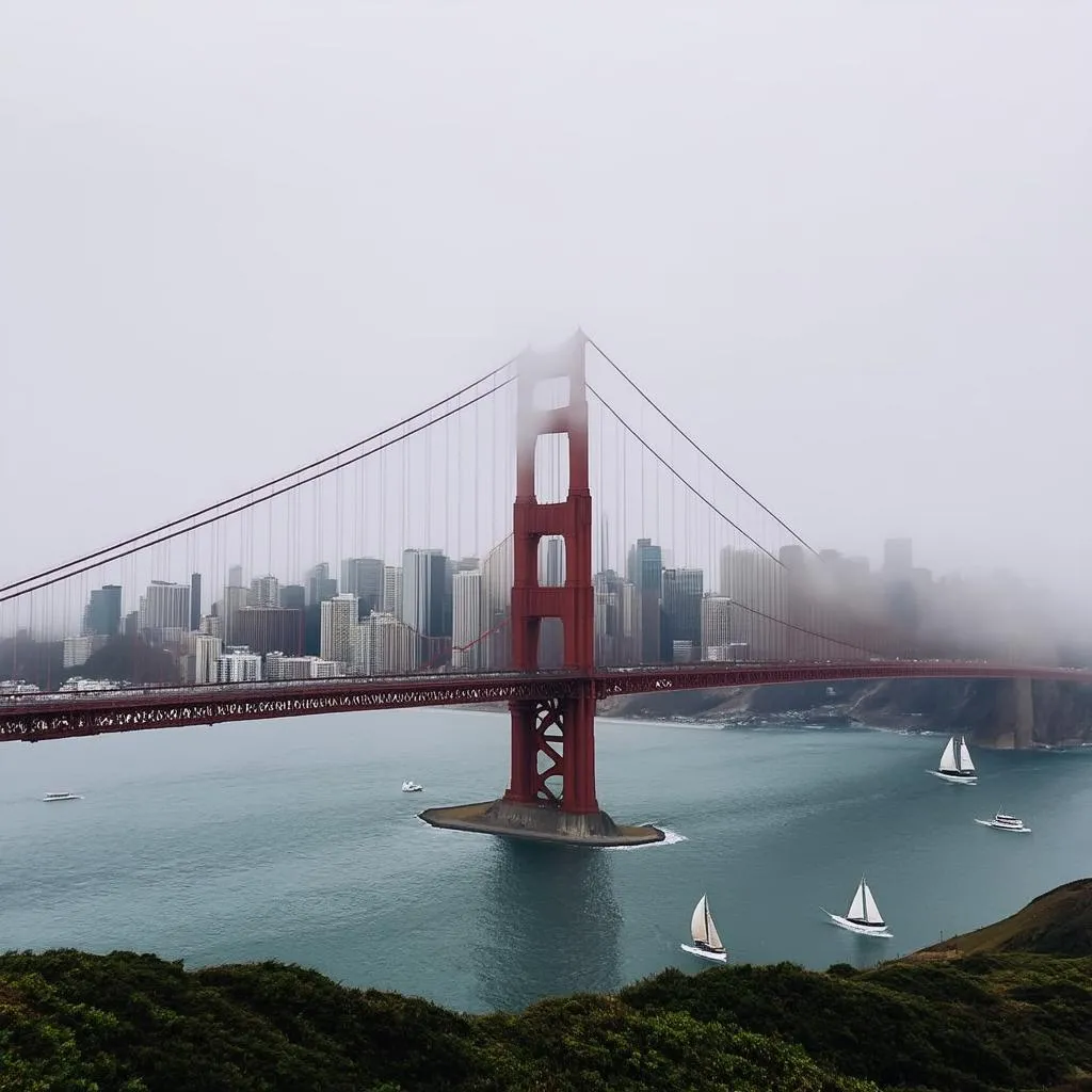 Golden Gate Bridge in San Francisco