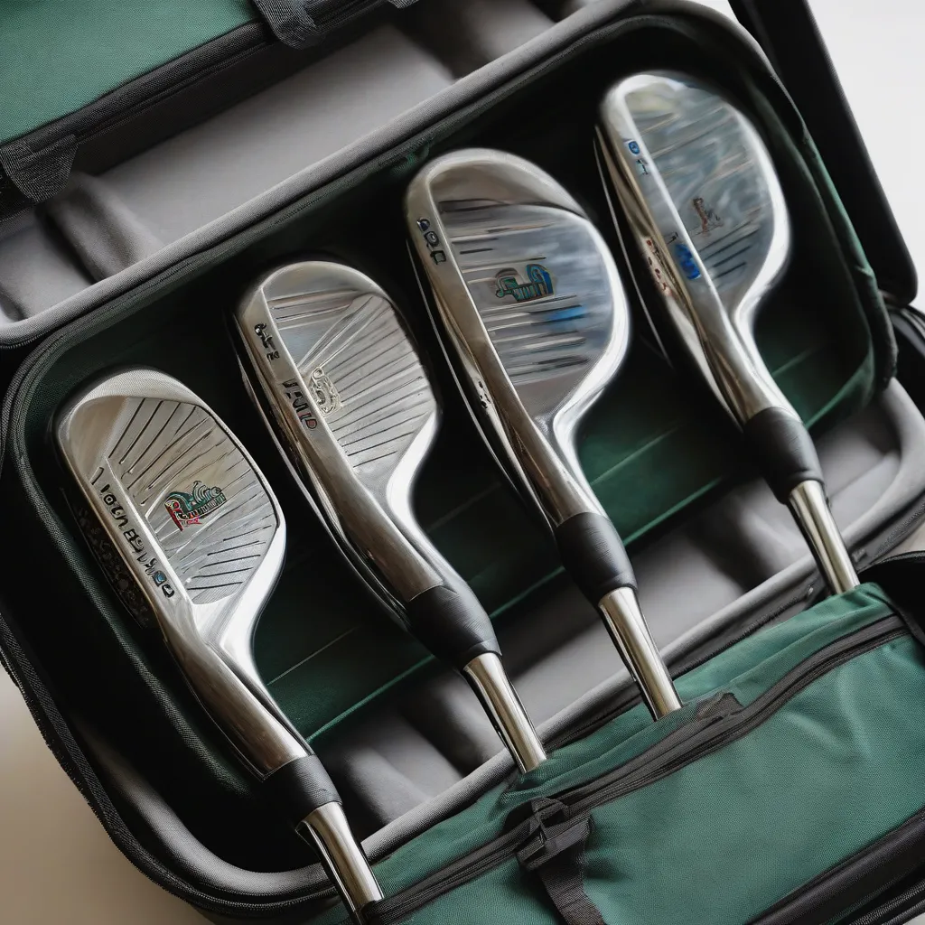 Golf Clubs in Hardcase