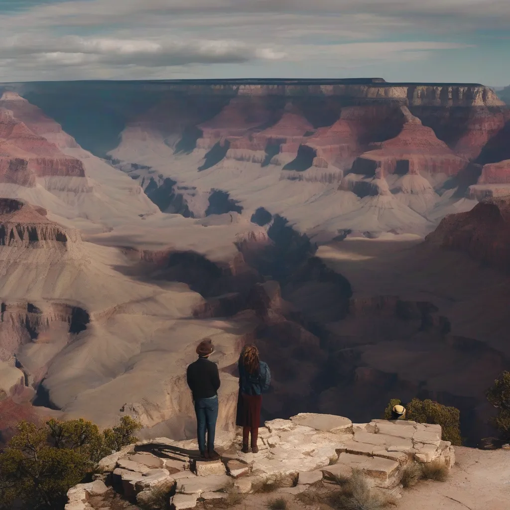 UK Couple at the Grand Canyon