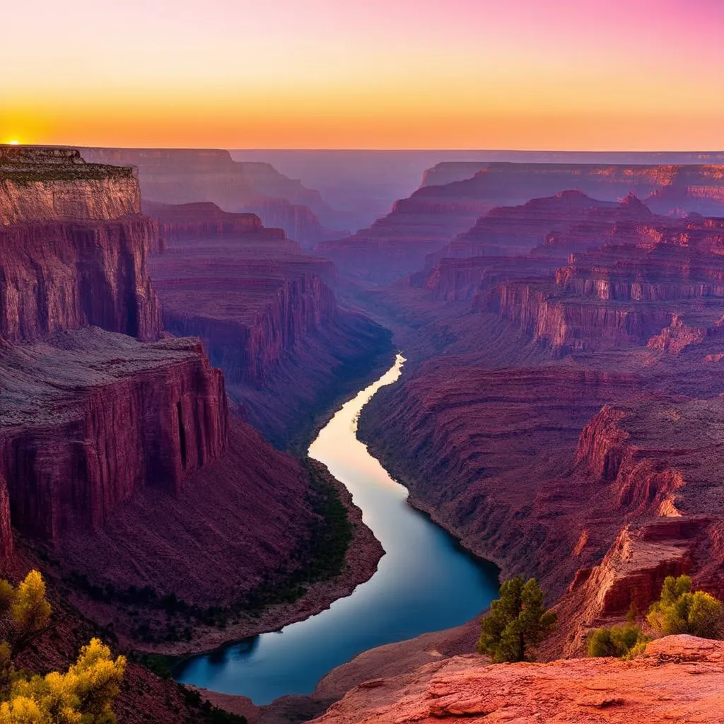 Grand Canyon at Sunset