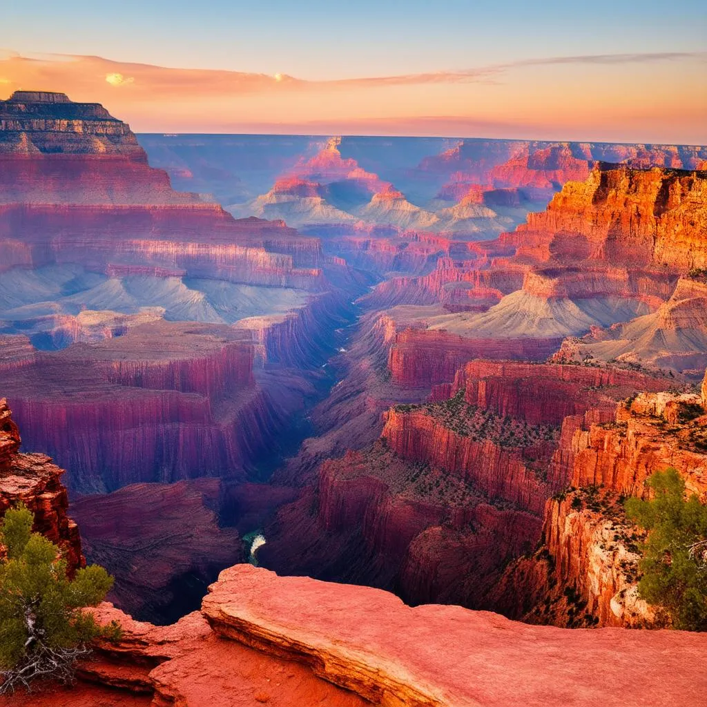 Grand Canyon National Park Arizona Sunset