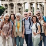 Group of travelers enjoying a Grand Circle tour