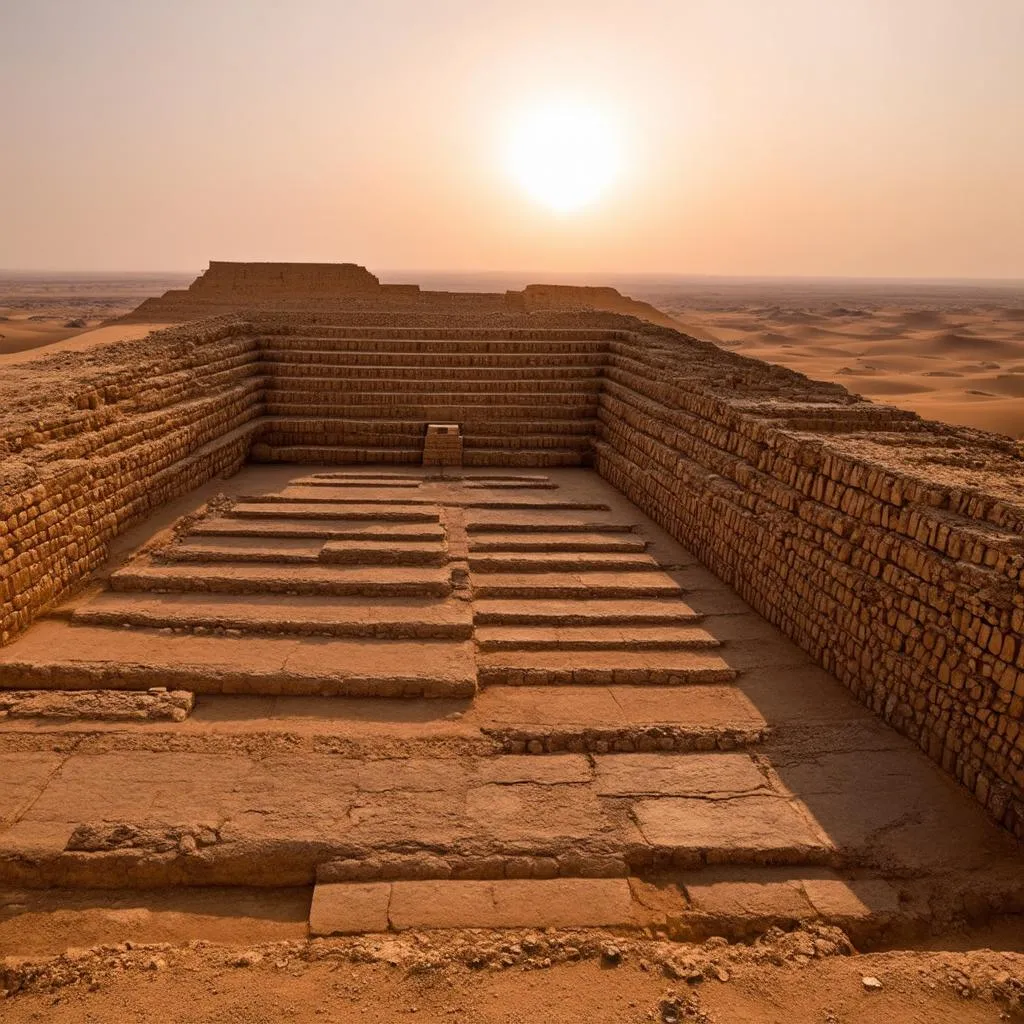 The Great Ziggurat of Ur