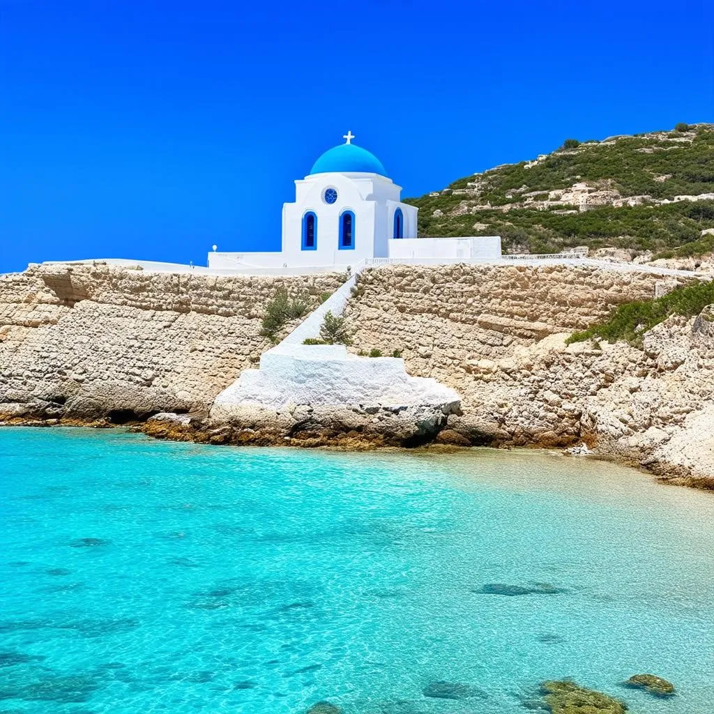 Greek Island Beach