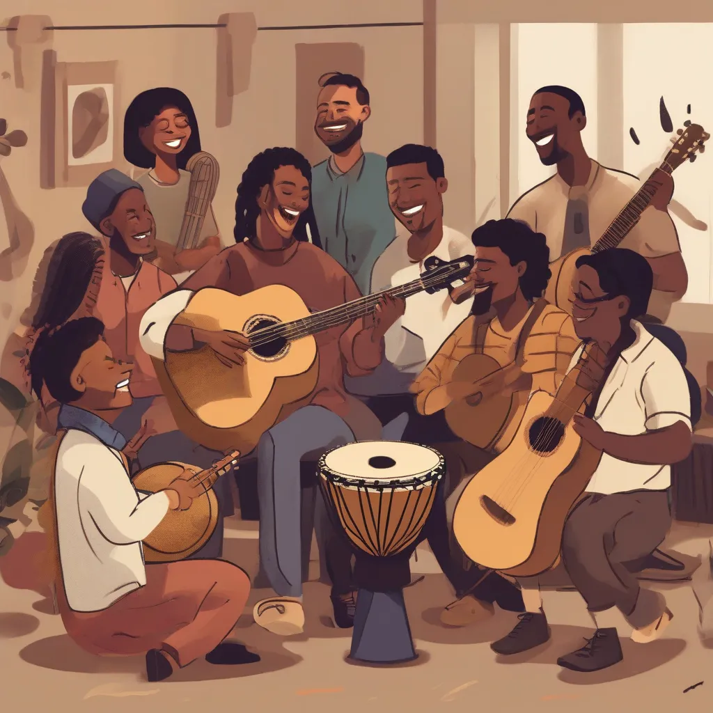 Musicians Jamming Together