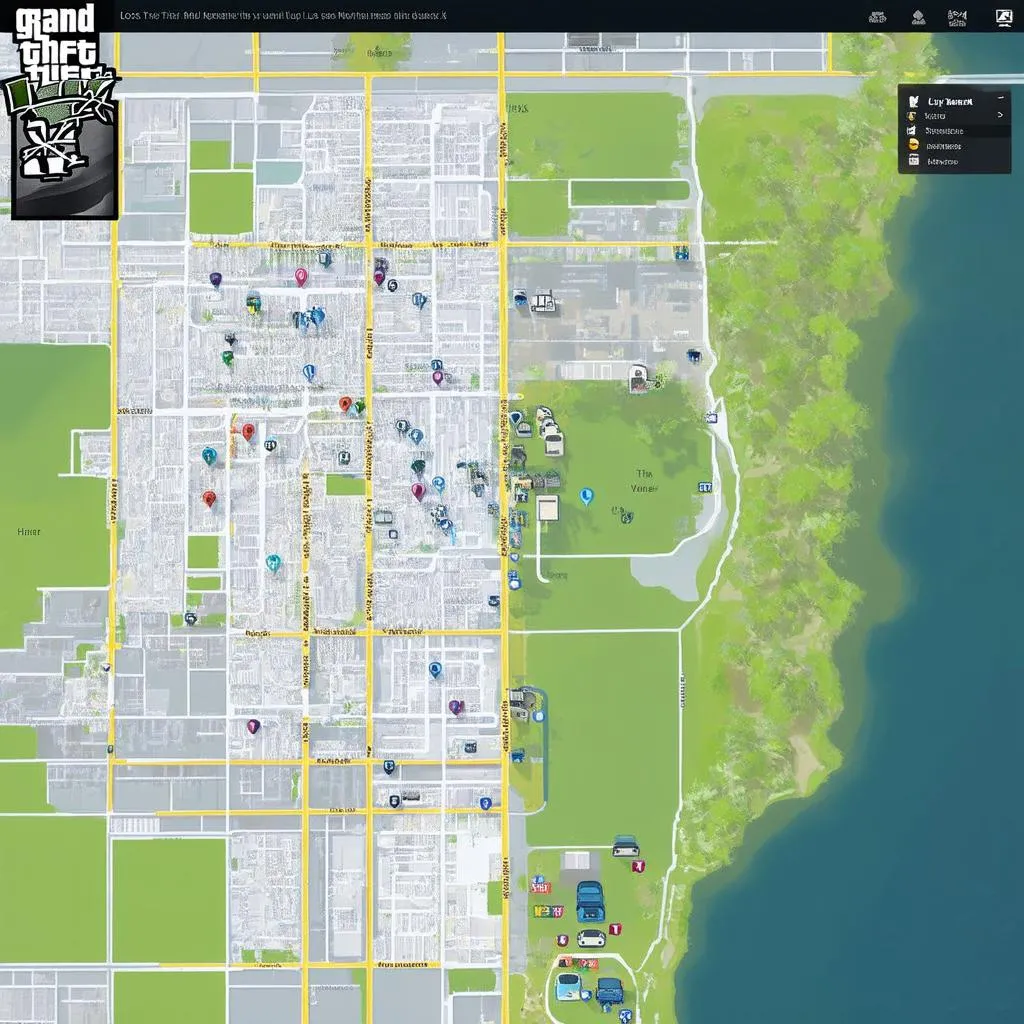 GTA Online Map