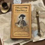 Hardcover copy of Gulliver's Travels